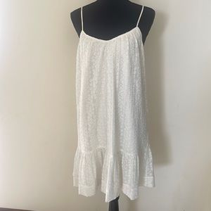 Madewell Maxi with sewn flower detail